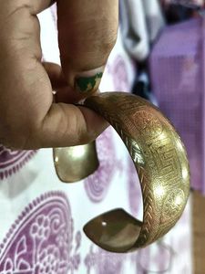 Etched Metal Bangle