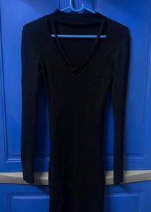 Chic Black Bodycon Dress