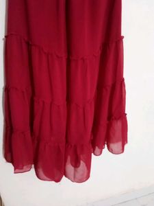 Red Sequin Party Dress🎀✨
