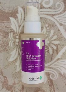 Derma Co Exfoliant Solution 2% BHA For Clogged Por