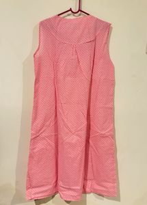 Pink Polka Dot Nightgown