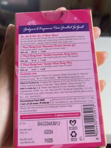 Plum Trial Size Kit – Face &amp; Body | Sealed