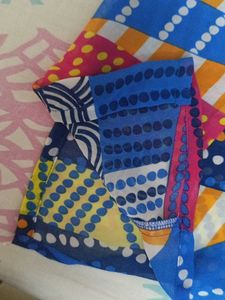 Colorful Georgette Top🏵️🌸🪻🌼