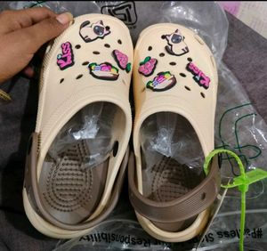 Platform Clogs with Fun Charms