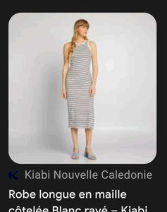 Kiabi Stripped Dress