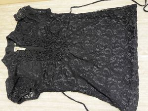 vintage black shirt v neck