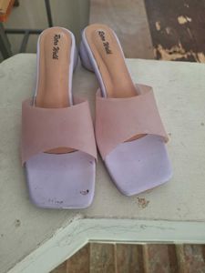 Retro Walk Lavender Slides