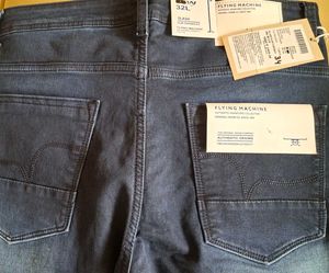 Flying Machine Dark Blue Jeans