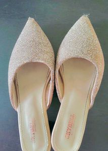 Skybell Glitter Mules - Pointed Toe