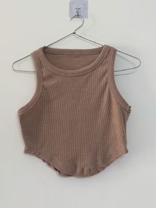Combo of 2 Ribbed Tank Tops