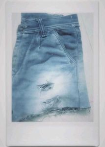 Women Denim Ripped Shorts
