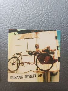 Fridge Magnet - Malaysia/Penang Street Art