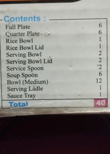 Dinner Set