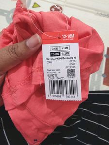 Orange Baby Girl Tshirt