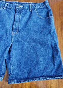 Navy Blue Short Demin Jeanss