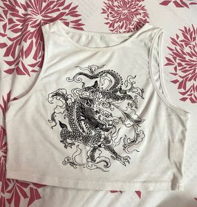 Dragon Graphic Tank Top