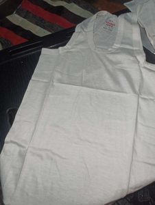 White Inner Vest
