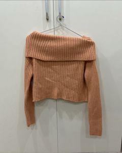 Off Shoulder Sweatshirt