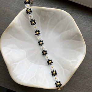 Floral Beaded Anklets