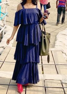 Flower Ruffle Dress