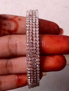 Sparkling Crystal Bangles