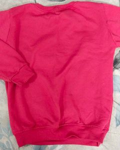 Pink Graphic Sweatshirt