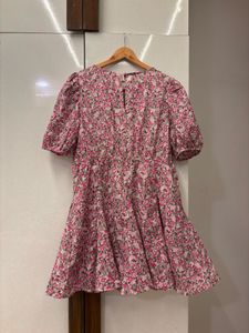 Floral Print Mini Dress