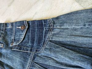 Denim Mini Skirt