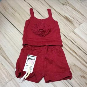 Cute Top & Shorts Set ( Any one colour )