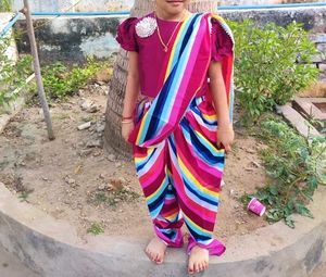 Lilpicks Brand Saree Style Ethnic Wear
