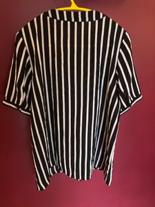 Vero Moda Striped Minimal Top - Size M