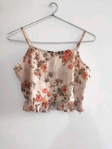 Floral Print Cami Top