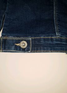 Denim Trendy Jacket For Girls BRANDED