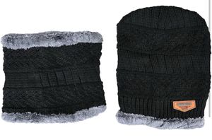 Winter Beanie Hat Scarf Set