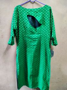 Designer green kurti