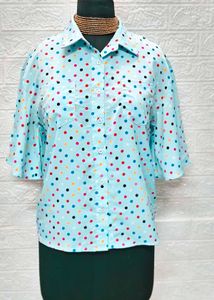 Tops &amp; Dresses For Rupees 99 Only/Polka Dot Shirt