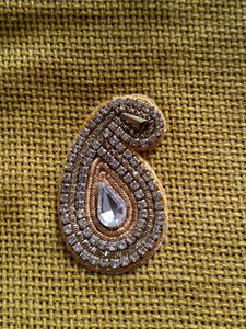 Beautiful Jute And Silk Ethnic Evening Bag