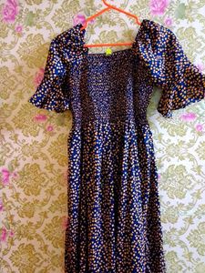 Floral Print Maxi Dress