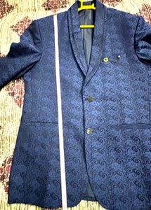 3 pc Suit Men Party Wear “ Royal Blue”