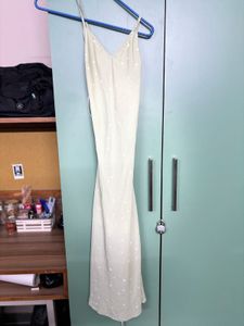 Blackless Pista Green Dress