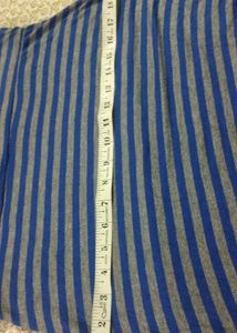 Oversized Stripped Full Size Skirt