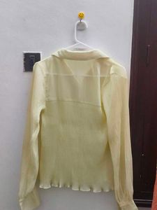 Mauve Button-Down Top