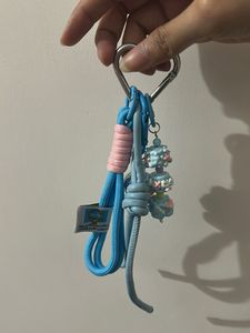 Blue Lanyard Keychain 💙