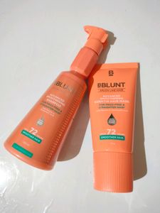Bblunt Advance Smoothening Keratin Hair Care Duo