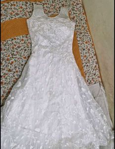 Elegant White Gown
