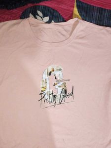 Pink 'Pretty Good' Graphic Tee