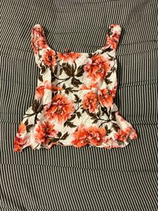 Floral Print Tank Top