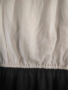 Girls Black &amp; White Party Dress