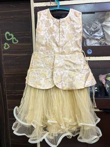 Golden Party Dress