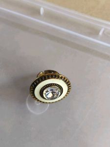 Statement Ring with Crystal